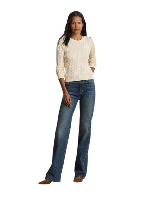 Lauren Ralph Lauren Maglia LAUREN RALPH LAUREN | 200P14039003.MASCARPONE CREAM